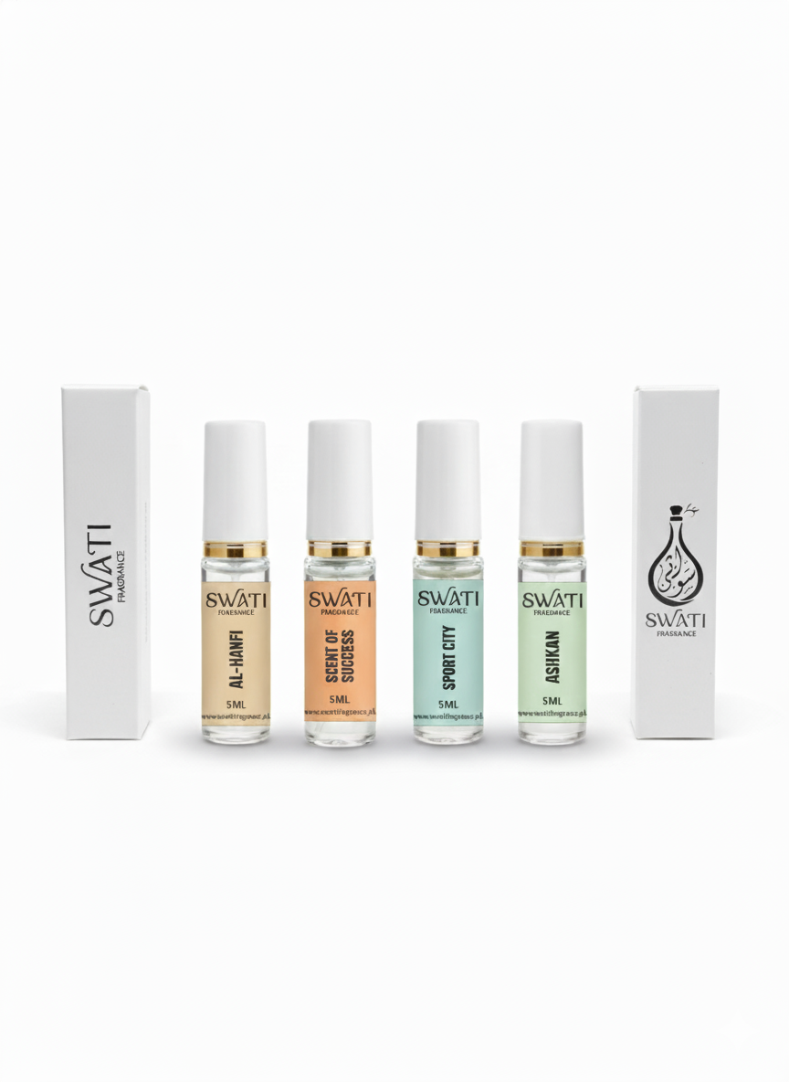 PREMIUM TESTERS KIT | 4 Signature Fragrances + Tester Box | 5ML Each.